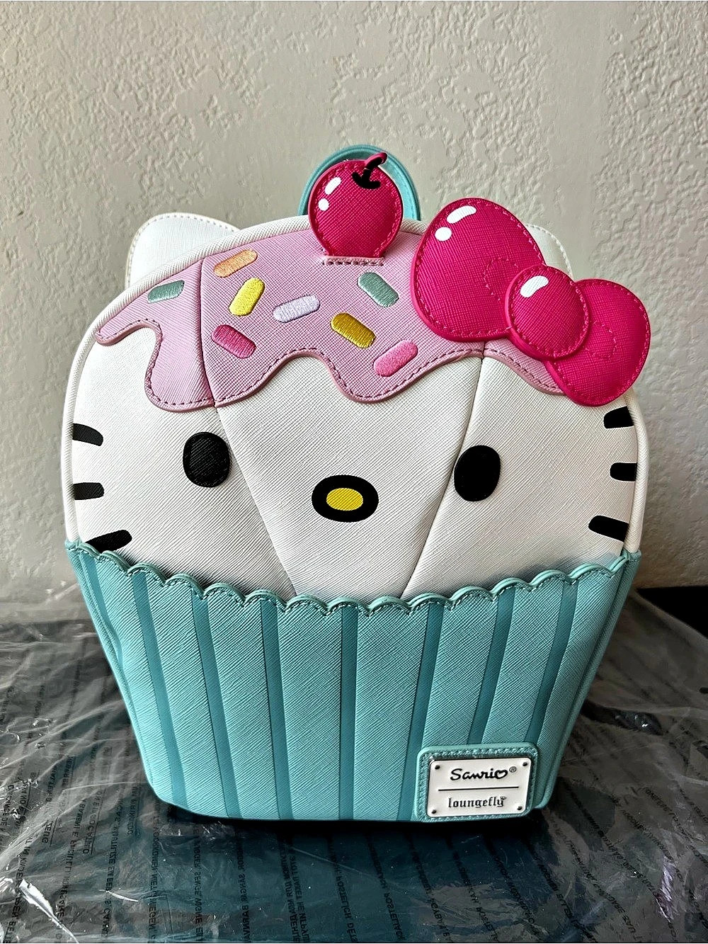 Loungefly Sanrio Hello Kitty Cupcake Mini Backpack - NWT